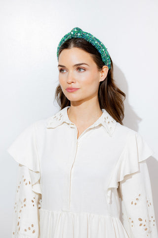 Kelly Tweed Heart Knot Slim Embellished