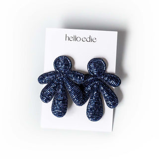 Beaded Fan Earring