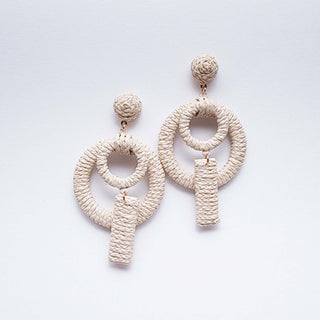 Raffia Anna Hoop