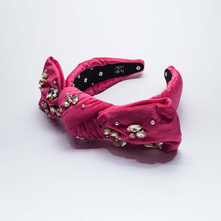 Clara Embellished Bow Headband