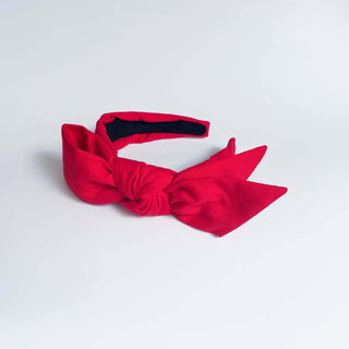 Canvas Bow Headband