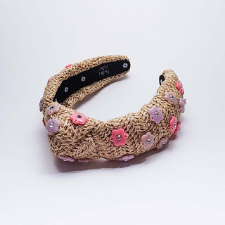 Rattan Enamel Flower Knot
