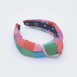 Madras Plaid Knot