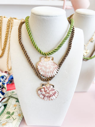 Rope Shell Pendant