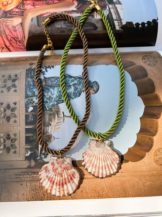 Rope Shell Pendant