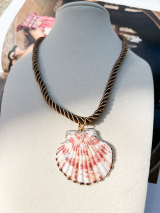 Rope Shell Pendant
