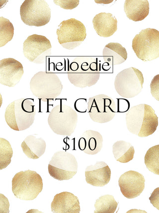 Hello Edie Gift Card