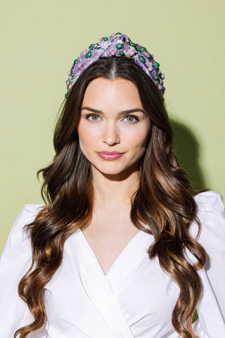 Carnival Floral Embellished Knot