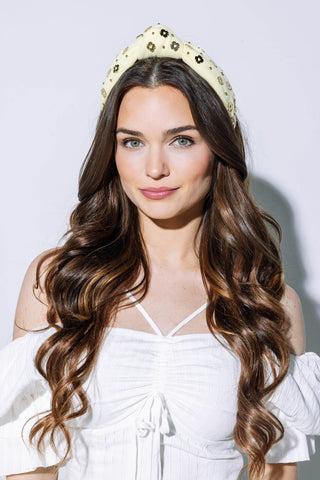 Embellished Poppy Knot