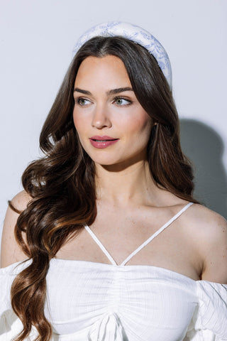 Chinoiserie Padded Headband