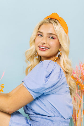 Canvas Knot Headband