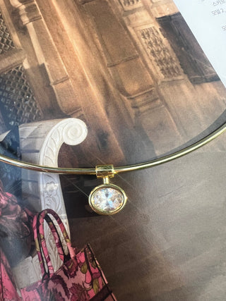 Gem Cuff Necklace