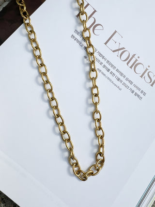 SS Oversized Oval Chain