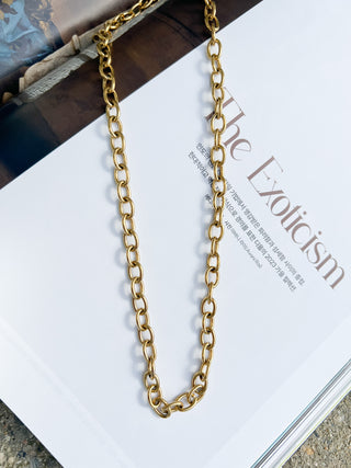 SS Oversized Oval Chain