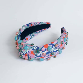 70s Embellished Floral Knot