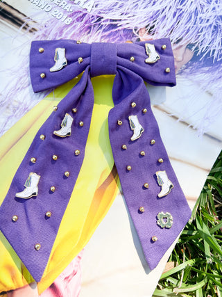 Marching Boot Hairclip Bow Small PREORDER