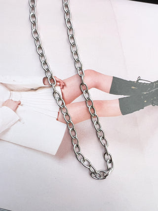 SS Oversized Oval Chain