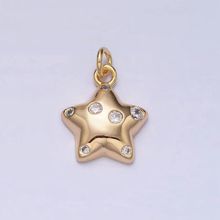 Pave Bubble Star Charm