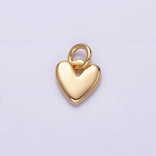 Gold Filled Shiny Mini Heart Charm