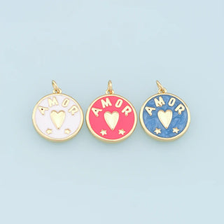 Amor Circle Charm